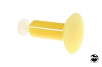 Rollover button, small - yellow beveled