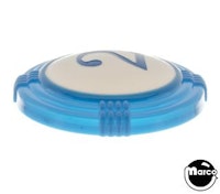 Pop bumper cap deco dome blue '2' blue