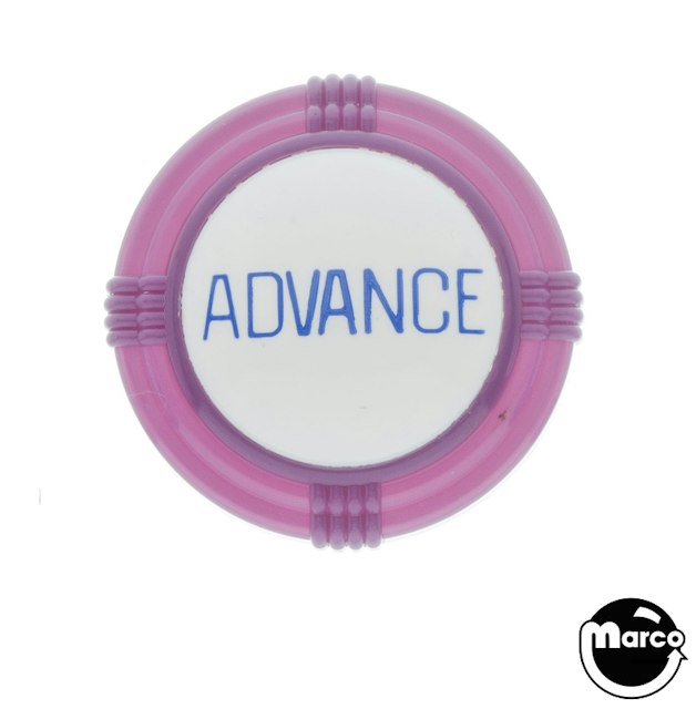 Pop bumper cap deco dome purple 'Advance' blue