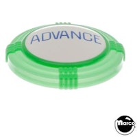 Pop bumper cap deco dome green 'Advance' blue