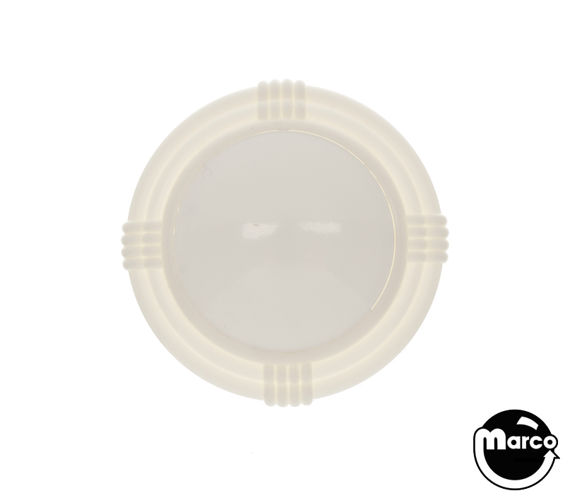 Pop bumper cap deco dome white plain