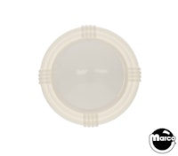 Pop bumper cap deco dome white plain