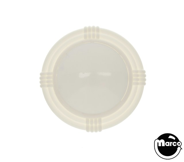 Pop bumper cap deco dome white plain