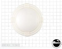 Pop bumper cap deco dome white plain