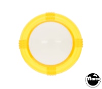 Pop bumper cap deco dome yellow plain