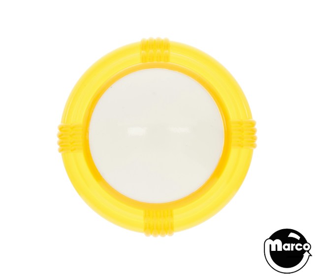 Pop bumper cap deco dome yellow plain