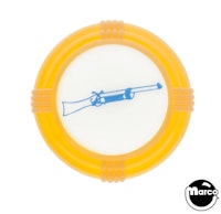 Pop bumper cap deco dome yellow Rifle blue