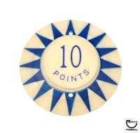 Pop bumper cap "10 Points" CCM  B/B