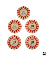 EXPO (Williams) Pop bumper cap set (5)