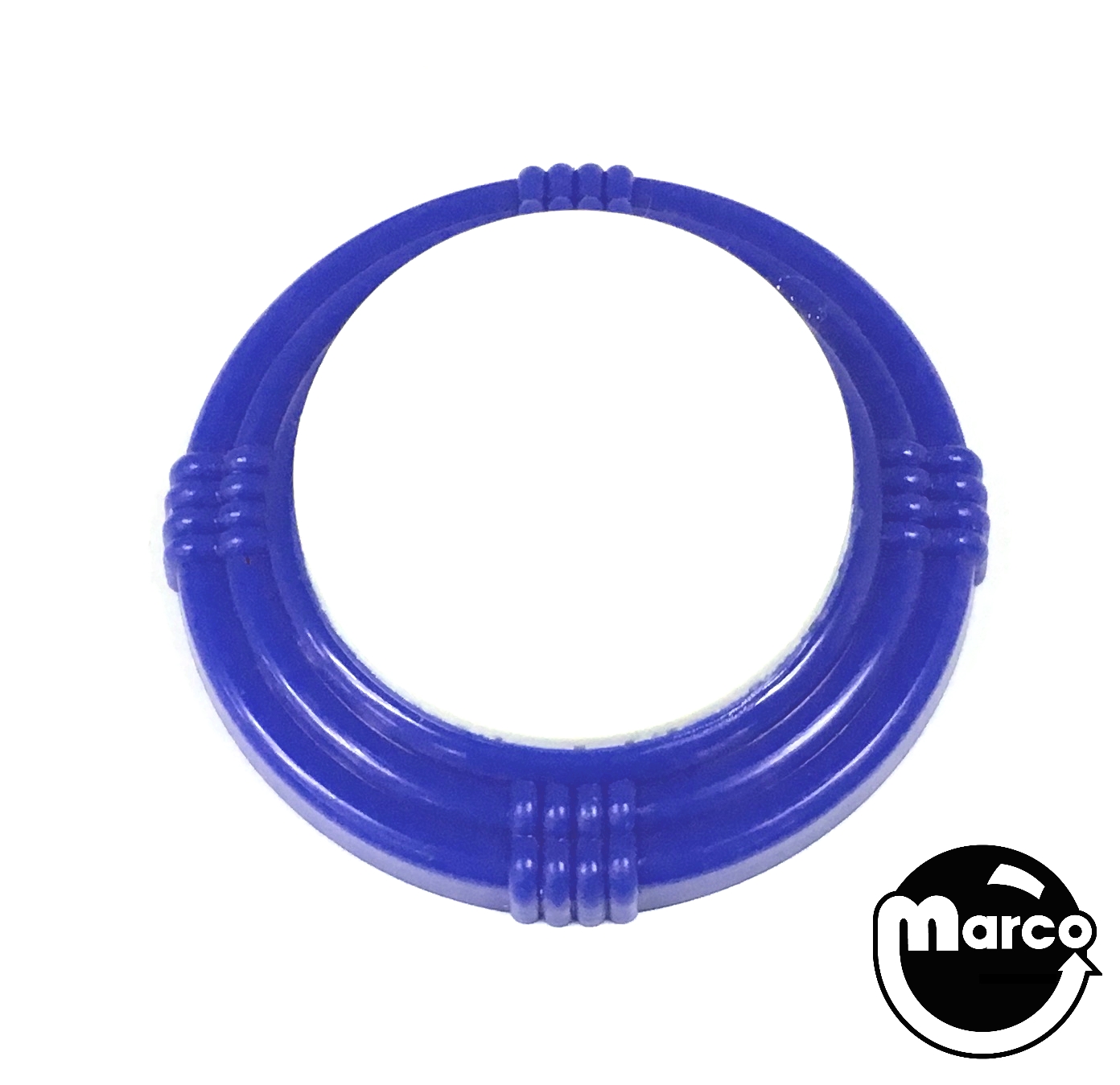 Pop bumper cap deco flat blue plain 3A-7190