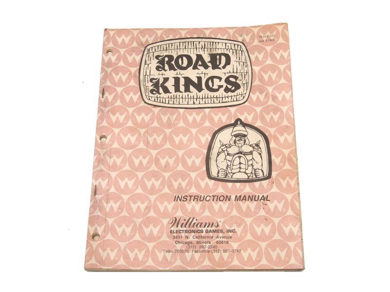 ROAD KINGS (Williams) Manual