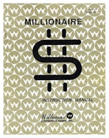 MILLIONAIRE (Williams) Manual/schematic