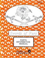 SWORDS OF FURY (Williams) Parts Manual