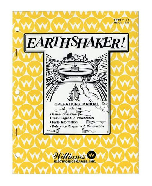 EARTHSHAKER (Williams) Manual