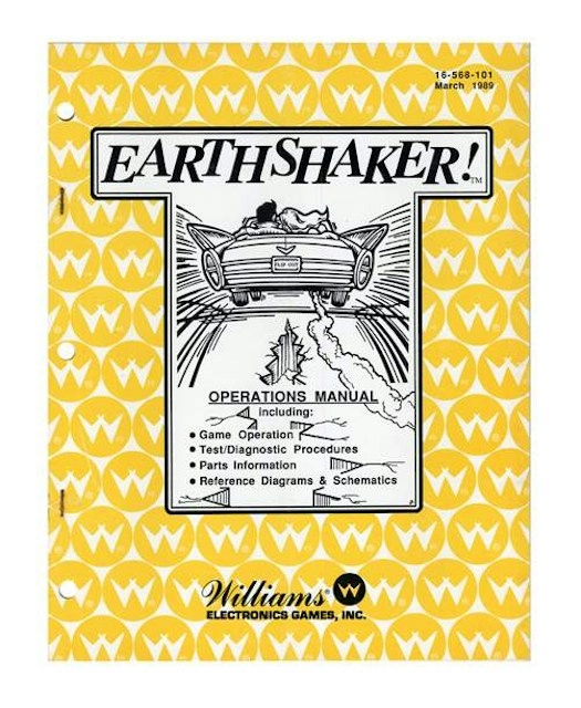 EARTHSHAKER (Williams) Manual