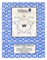 POLICE FORCE (Williams) Manual - Original
