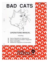 BAD CATS (Williams) Manual Reprint