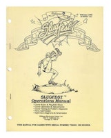 SLUGFEST (Williams) Game Manual