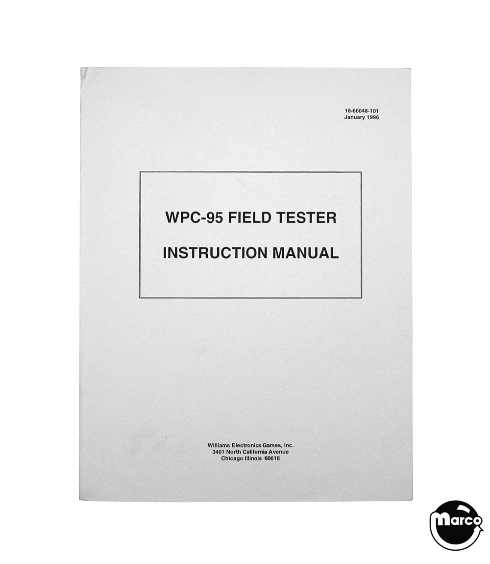 WPC-95 Field Tester Instruction Manual