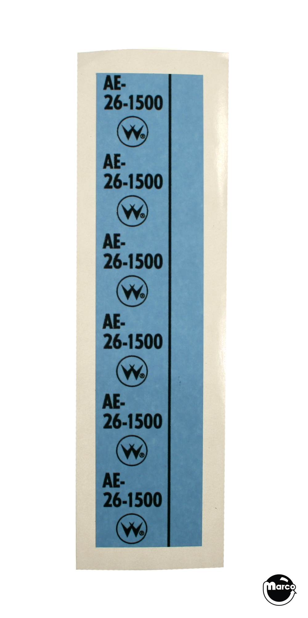 Coil tape - 1-3/8" wide blue AE-26-1500
