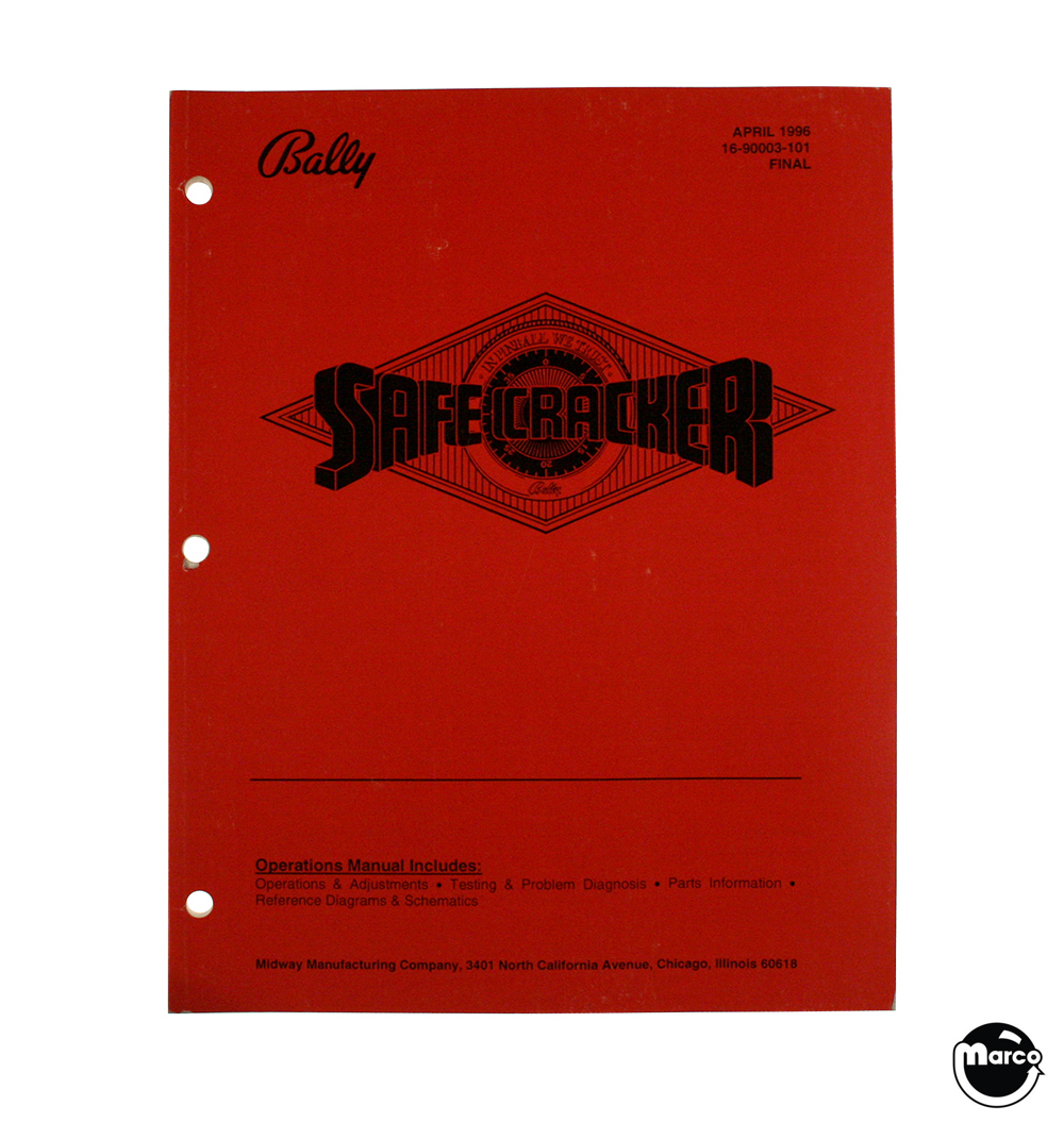 SAFECRACKER (Bally) Manual