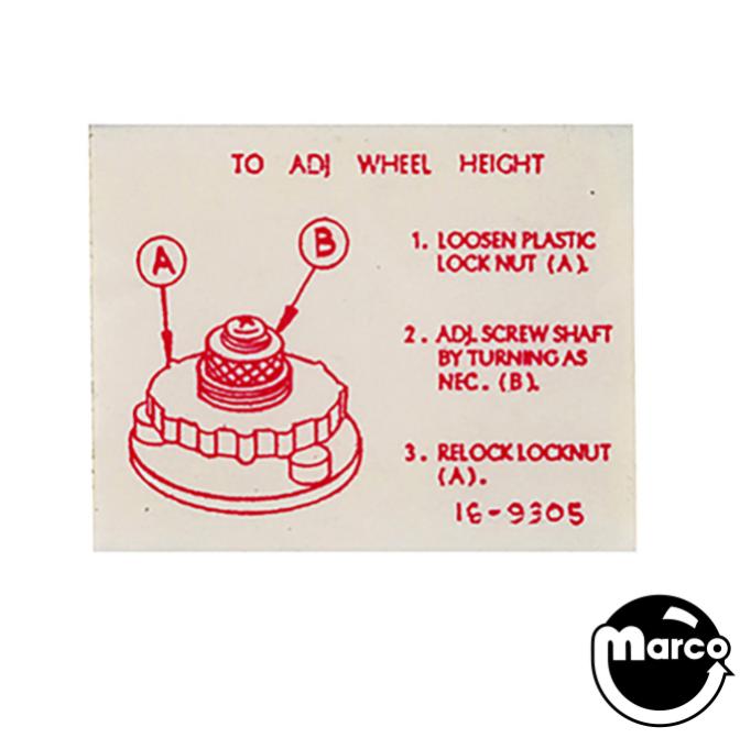 label-height adjustment