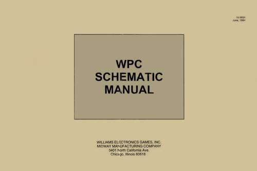 WPC Schematic Manual (June 1994)