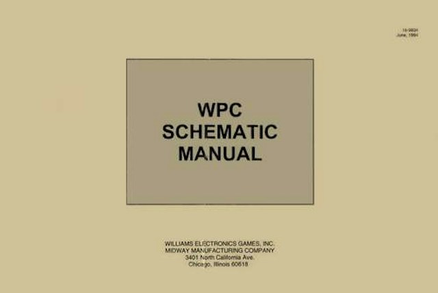 WPC Schematic Manual (June 1994)