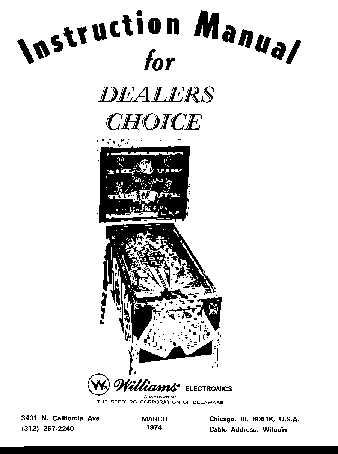décors flipper williams | Pinballworkshop