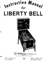 LIBERTY BELL (Williams) Manual & Schematic