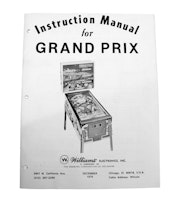 GRAND PRIX (Williams) Manual & Schematic