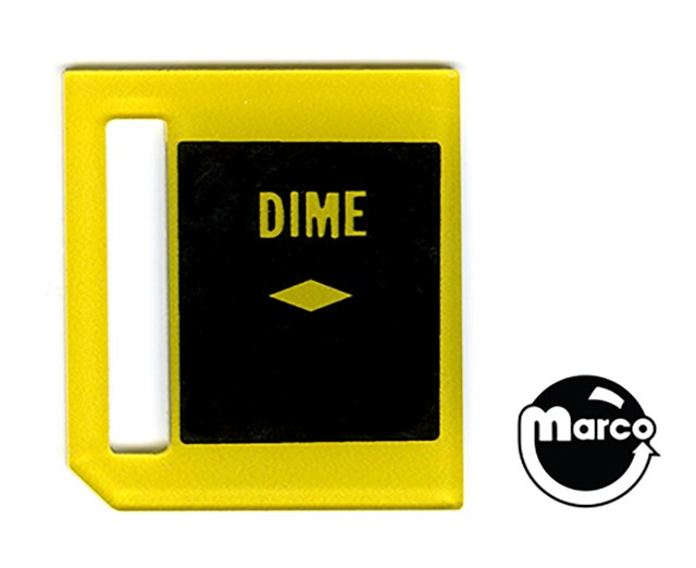 Price plate Williams Dime Play