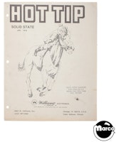 HOT TIP SS (Williams) Manual