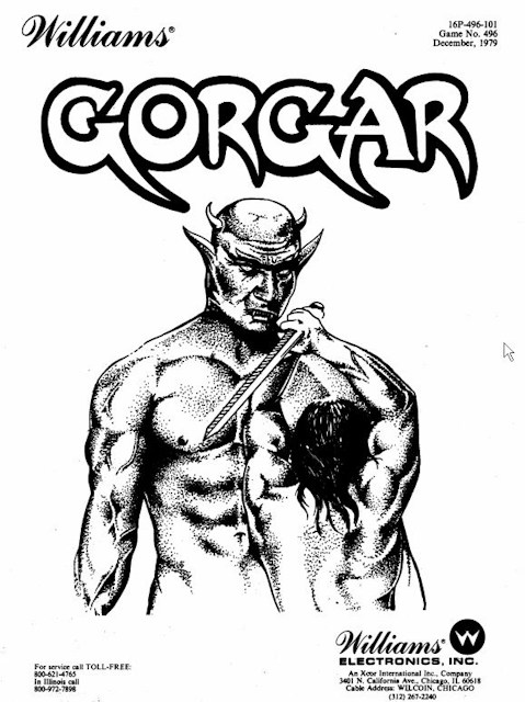 GORGAR (Williams) manual & schematic