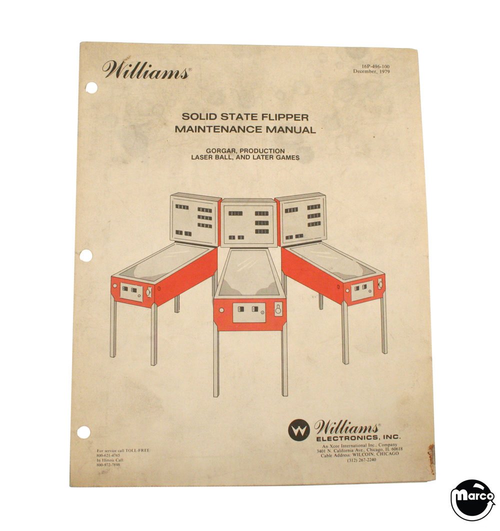 Williams Solid State Flipper Maintenance 12/79