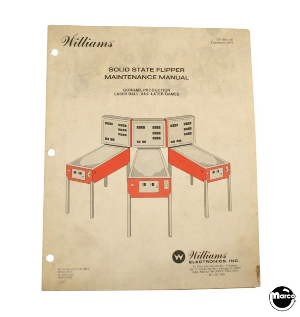 Williams Solid State Flipper Maintenance 12/79