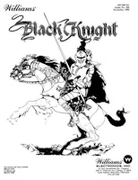 BLACK KNIGHT (Williams) Manual/Schematic Origina