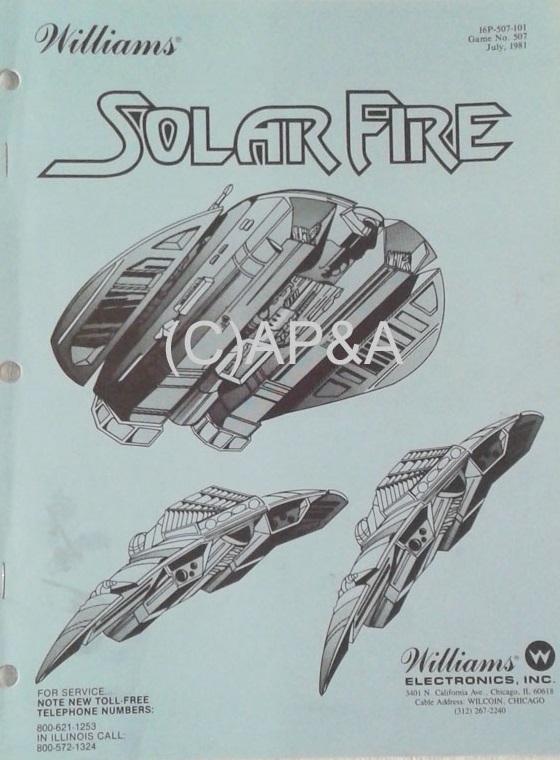 SOLAR FIRE (Williams) Manual