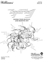 HYPERBALL (Williams) Manual & Schematic