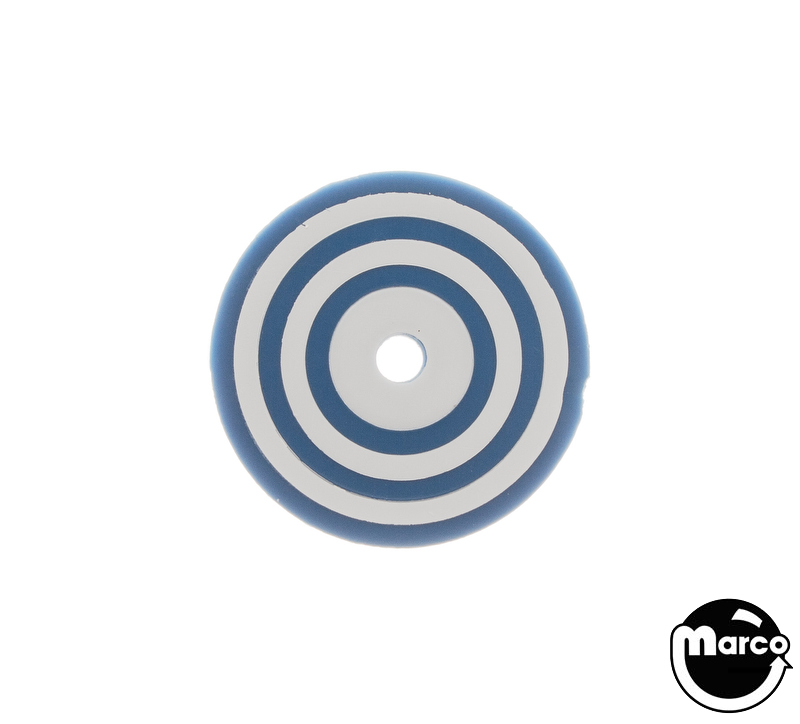 Target face - round blue bullseye