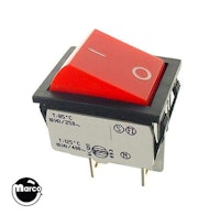 Switch - rocker on/off USE 180-5001-03