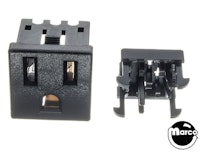 AC power service outlet snap-in 3 prong Stern