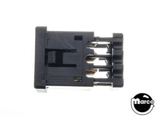 AC power service outlet snap-in 3 prong Stern