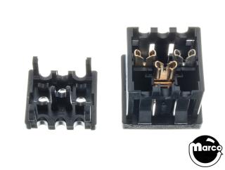 AC power service outlet snap-in 3 prong Stern