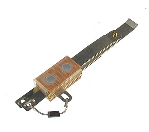 Switch - leaf with diode, drop target