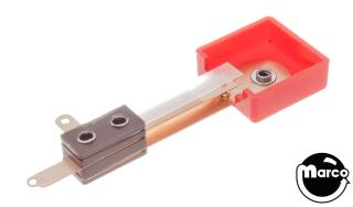 Target switch assembly 3D square red