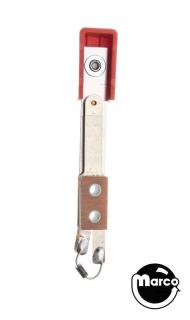 Target switch - narrow 3D red with diode