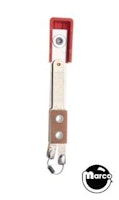 Switch - narrow 3D red with diode