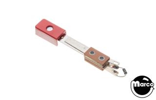 Target switch - narrow 3D red with diode