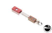 Switch - narrow 3D red with diode